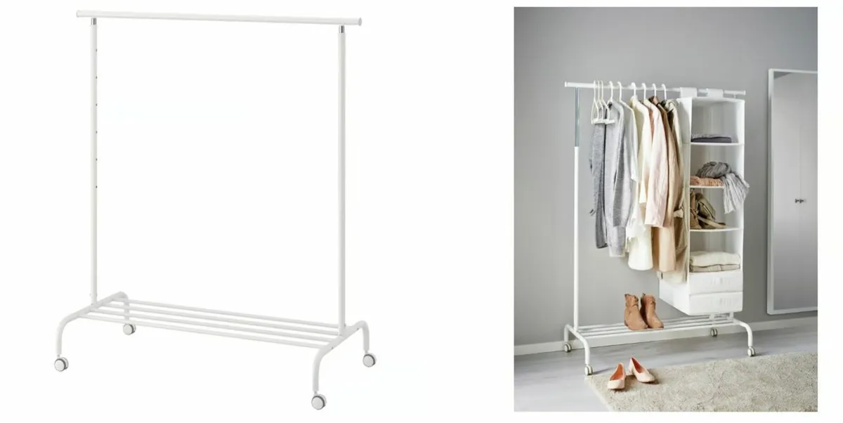IKEA RIGGA Clothes Rack - Image 1