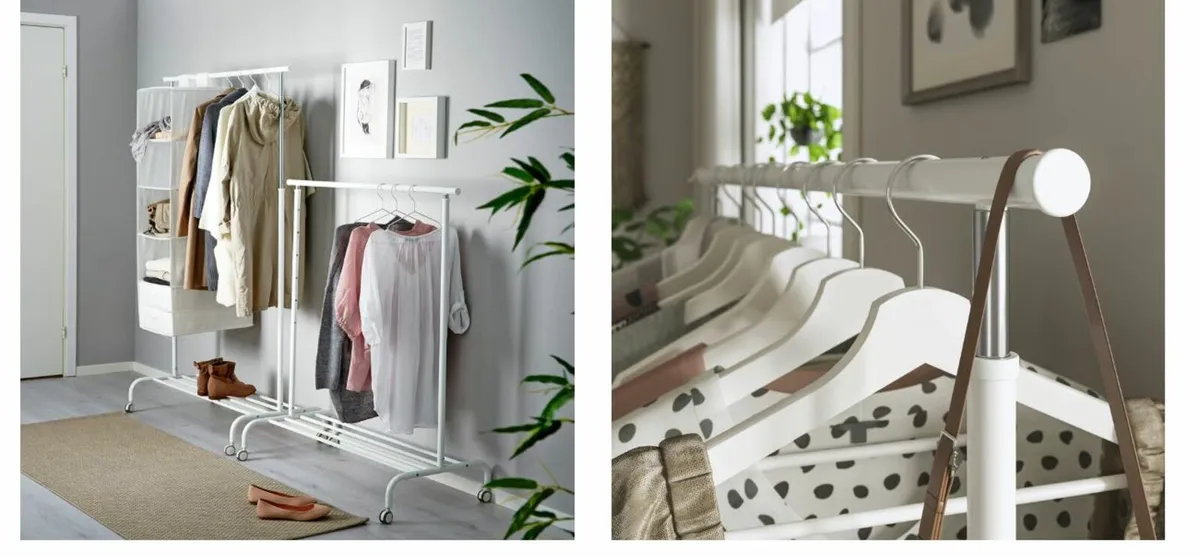 IKEA RIGGA Clothes Rack - Image 2