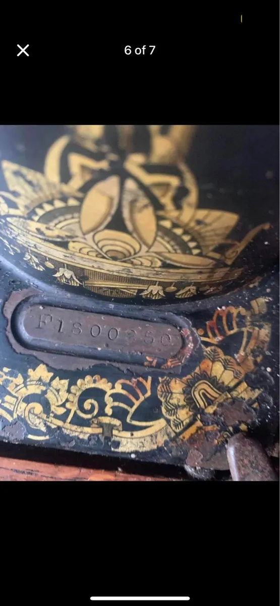 2 Antique Sewing Machines - Image 3