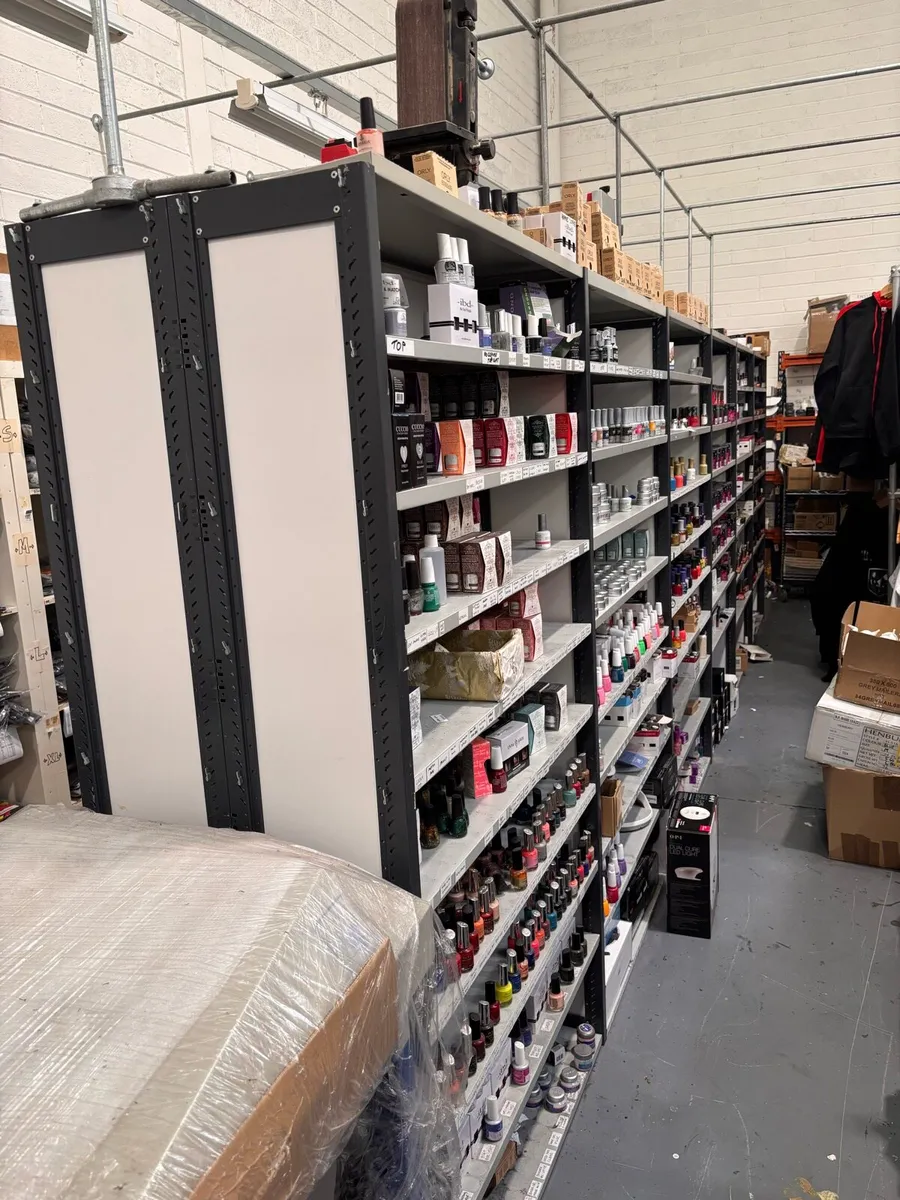Dexion Small Parts long span shelving complete - Image 1