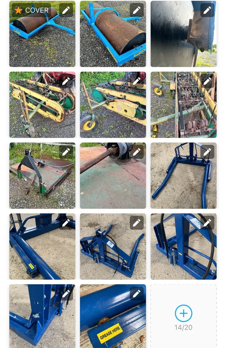 Farm machinery for sale. - Image 1