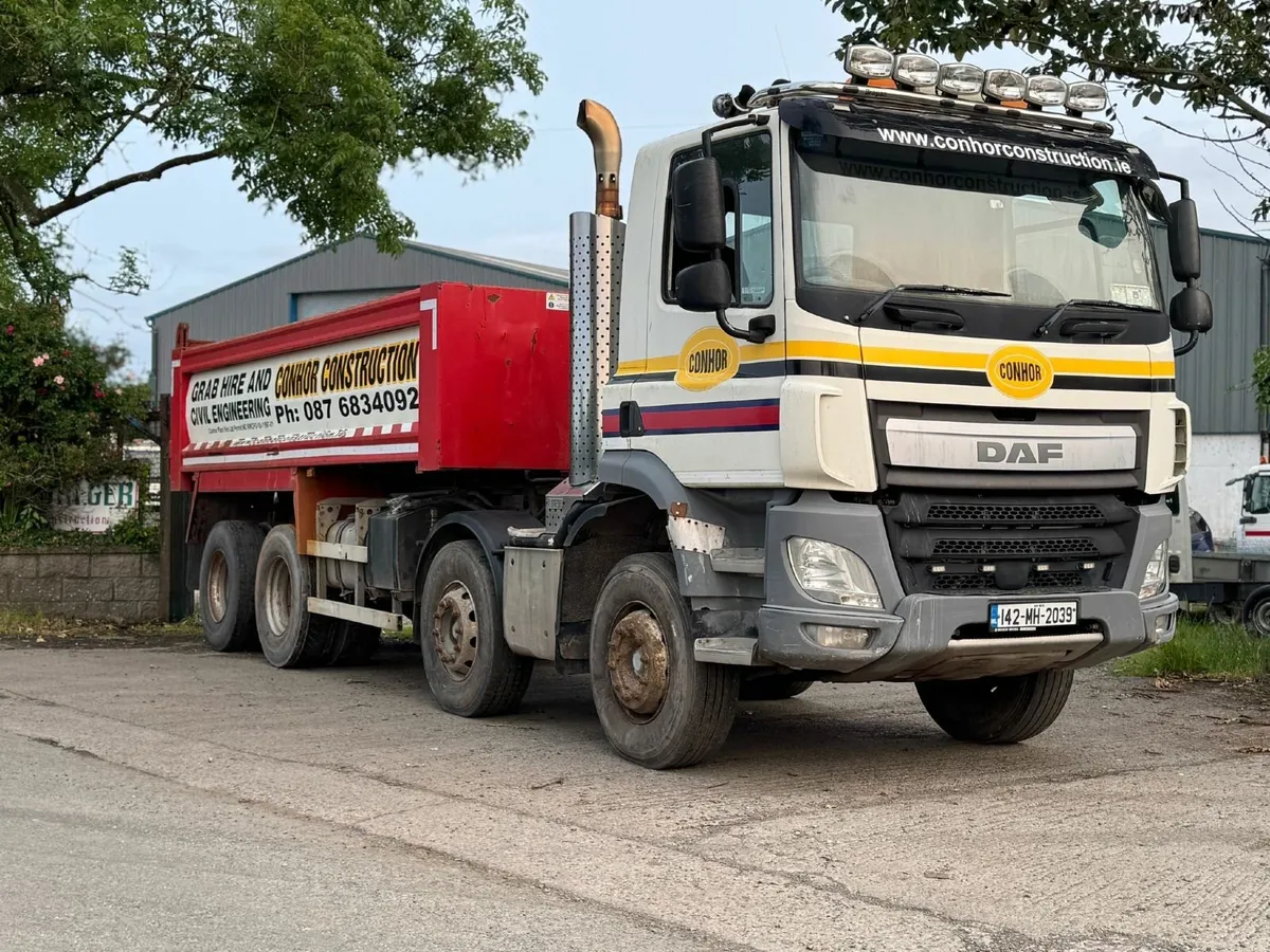 2014 DAF 460 8X4 TIPPER €13.5k - Image 1