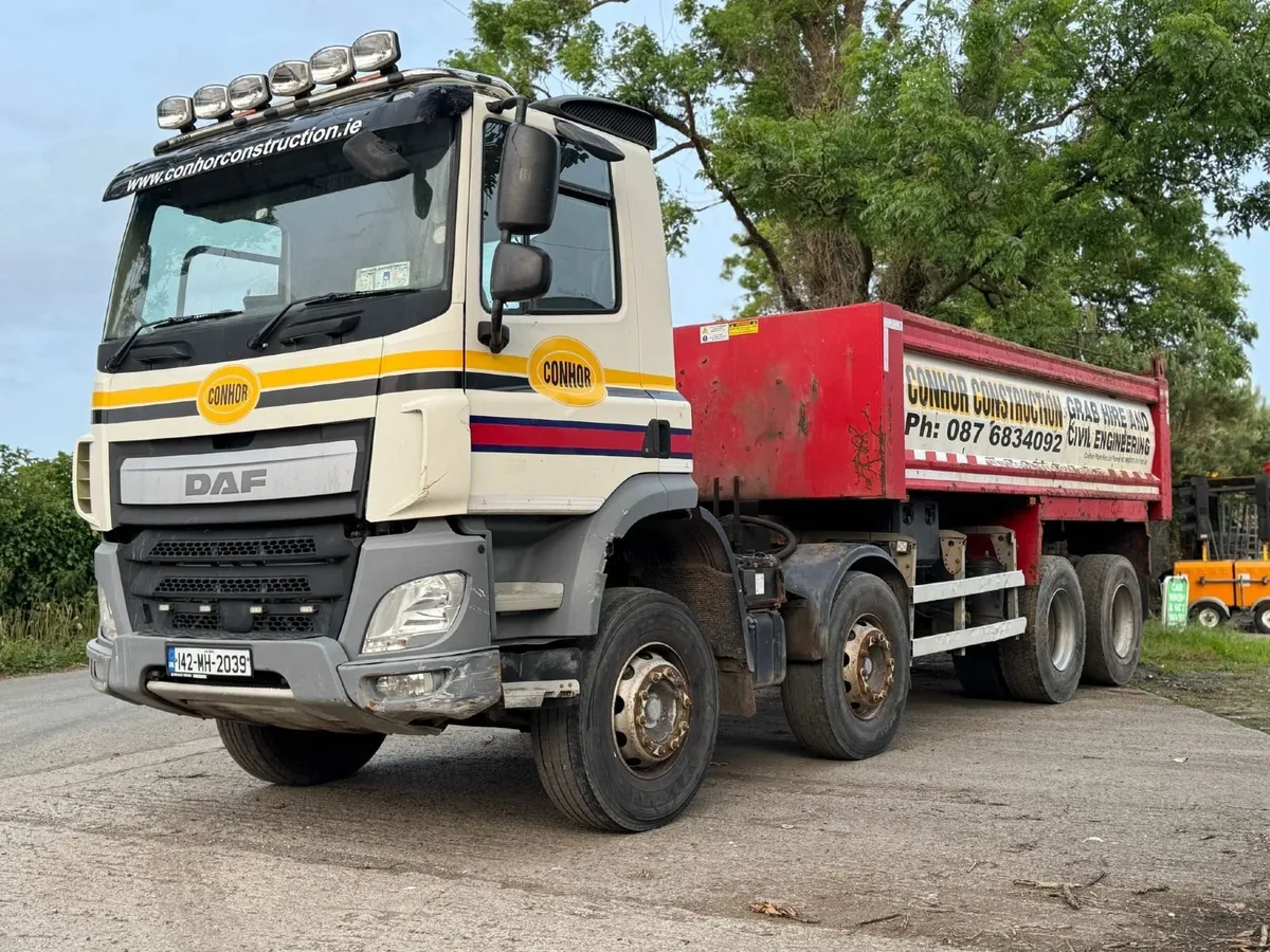 2014 DAF 460 8X4 TIPPER €13.5k - Image 2