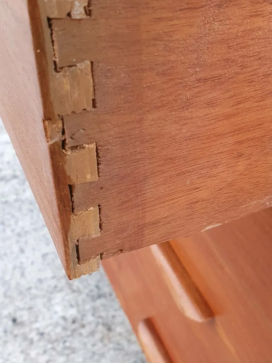 Mid century teak chest of drawers - Image 3