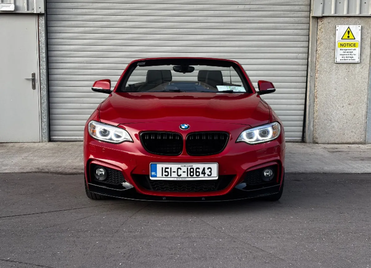 2015 BMW 220D M-Sport Plus convertible - Image 3