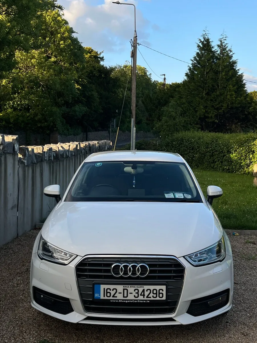 White Audi A1 low mileage NCT until Feb 2026 - Image 2