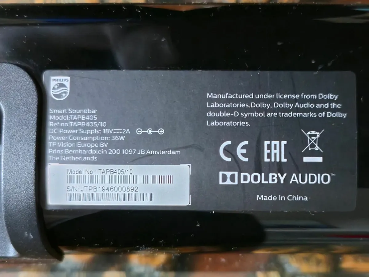 Philips 2.1ch Soundbar with Subwoofer & Google AI - Image 3