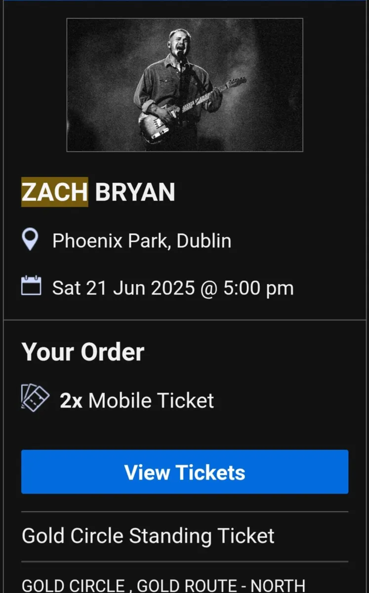 Zach Bryan Tickets