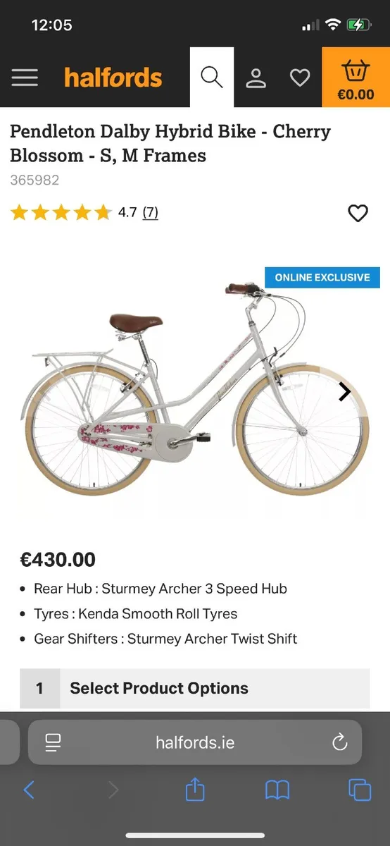 Pendleton Dalby Cherry Blossom Bike - Image 2