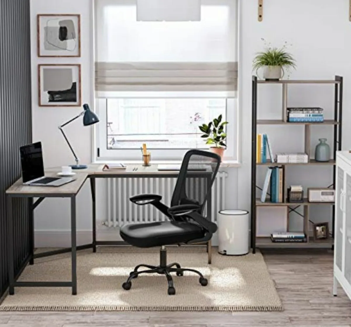 New Greige Home or Office Desk. FREE P&P - Image 3