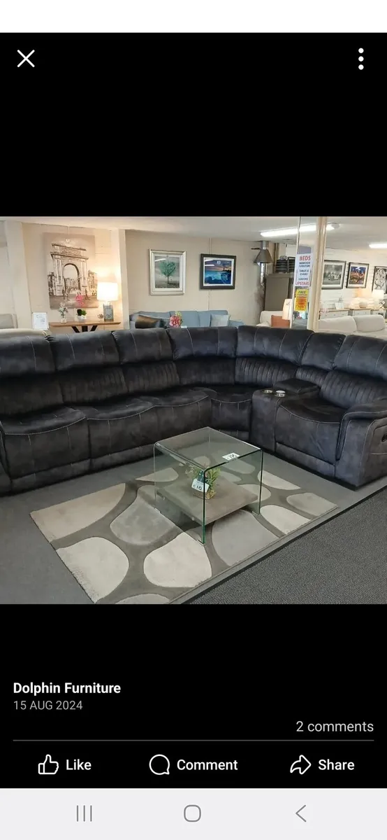 Washington recliner corner unit reduced
