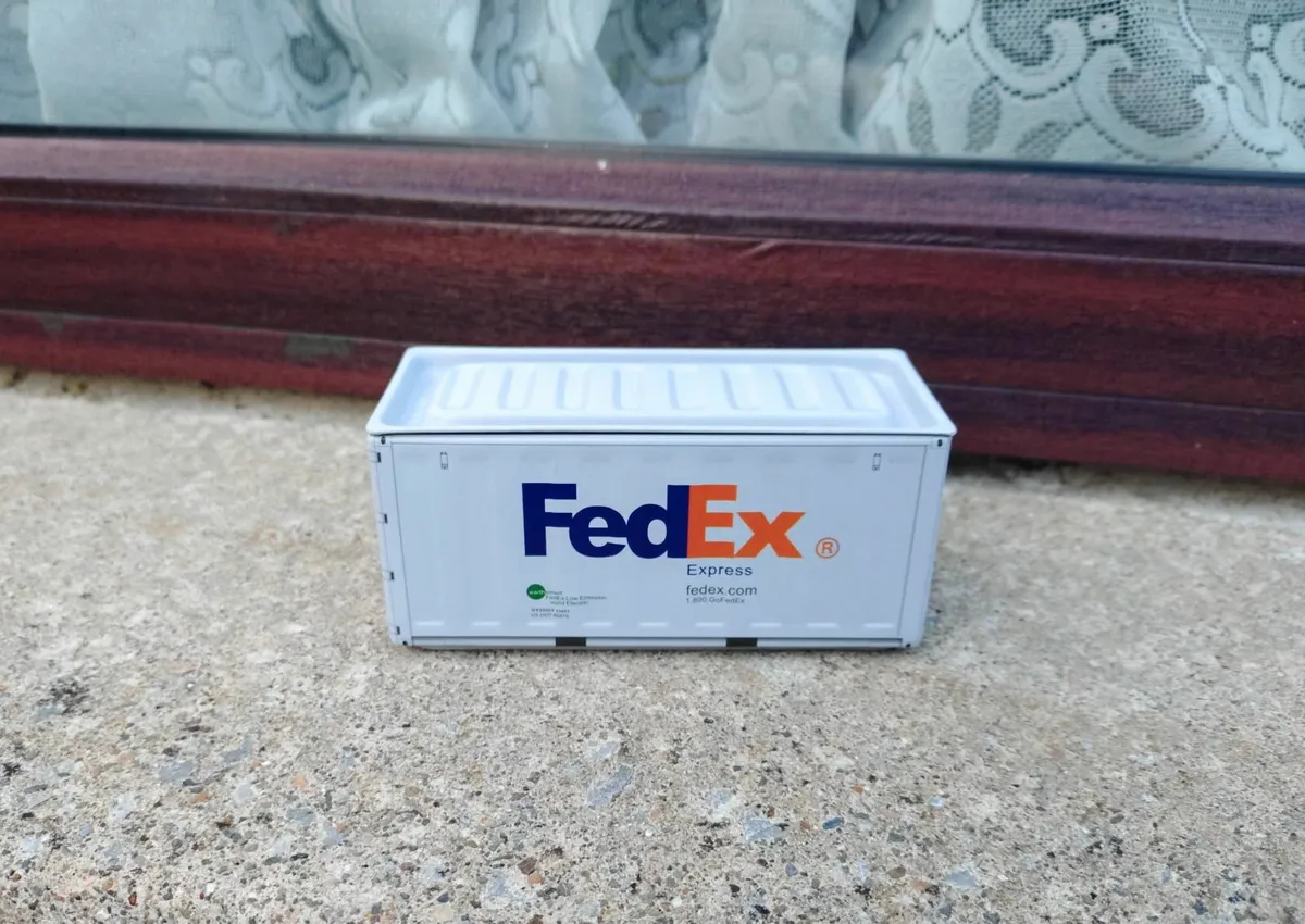 MINATURE METAL STORAGE CONTAINER (BRAND NEW). - Image 1