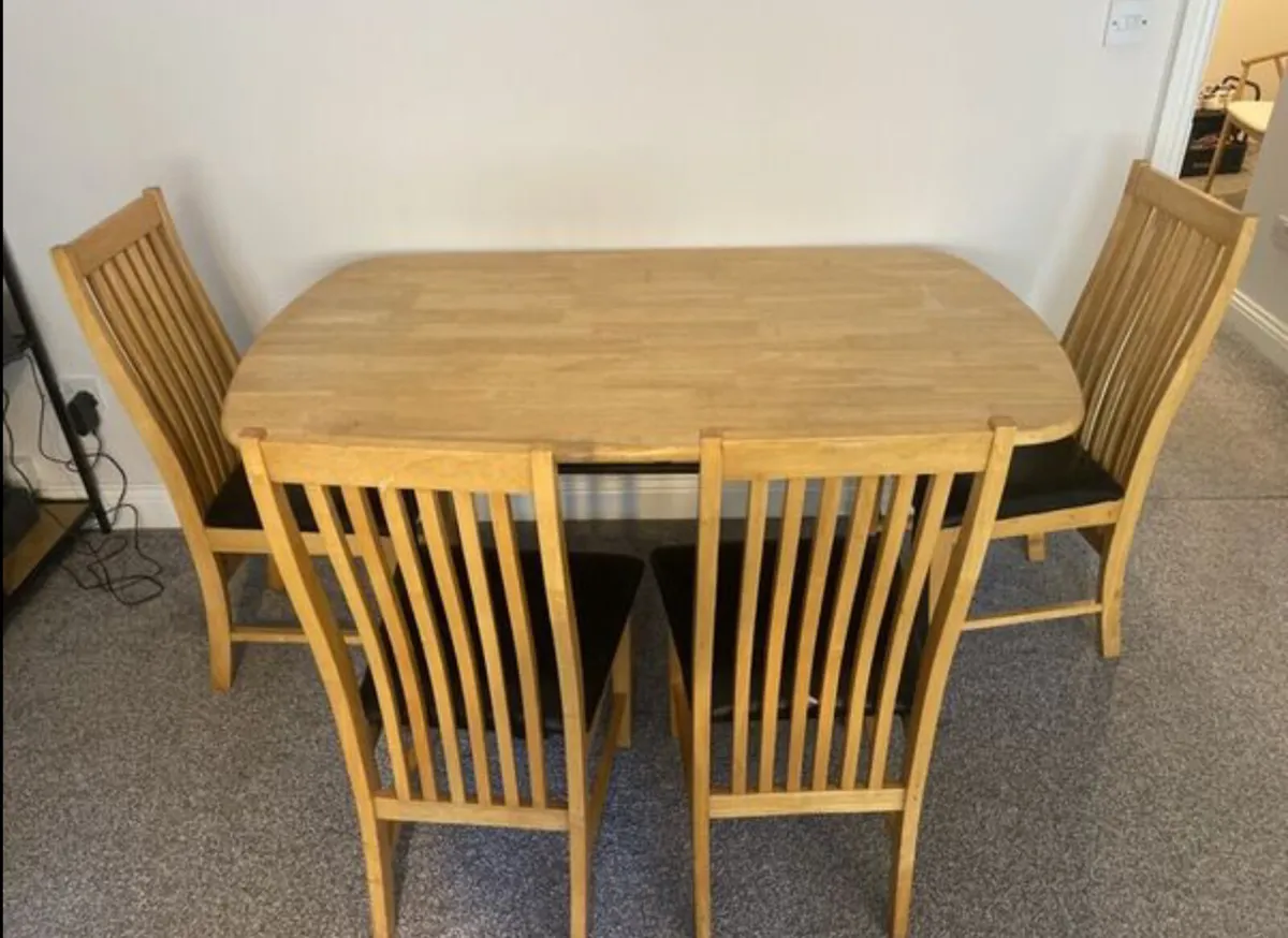 Lovely Kitchen Dining Table (Only) - Can Deliver - Image 2