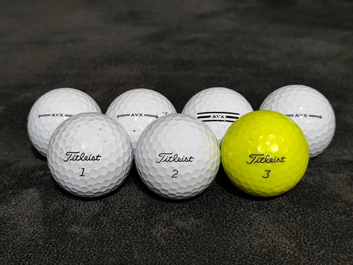 Titleist AVX A/B - Pack of 6+1/free golf balls - Image 2