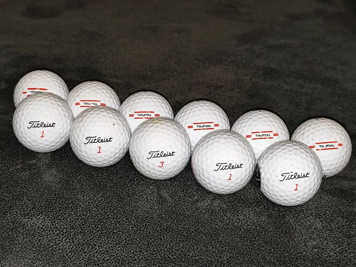 Golf balls Titliest TruFeel 10+1/free - Image 1
