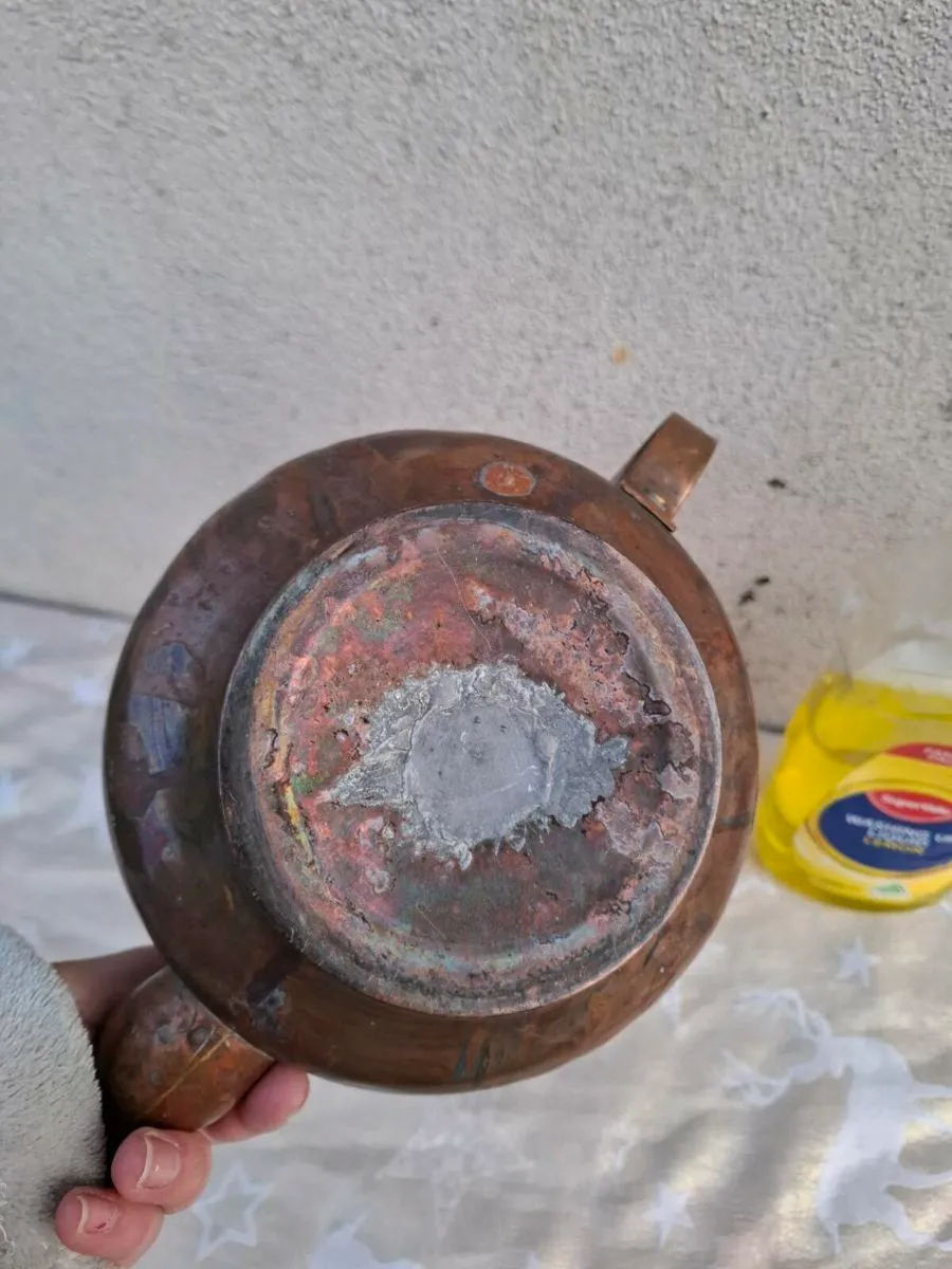 Copper tea pot postage possible - Image 3