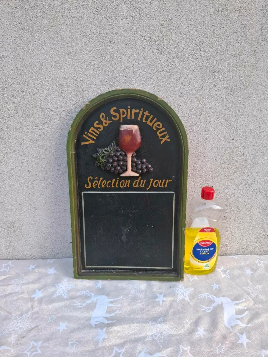 French kitchen chalk board postage possible