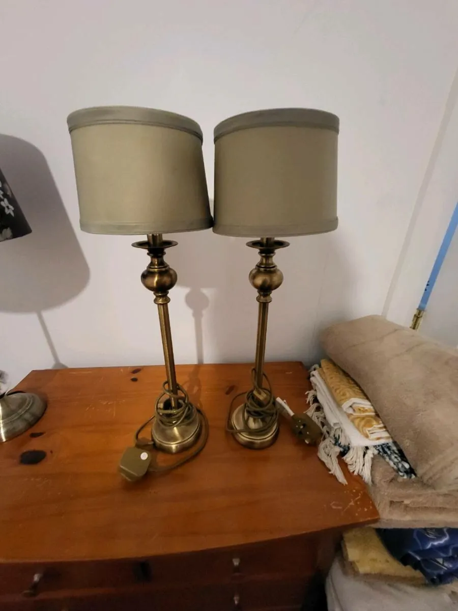 Two vintage Lamps - Image 1