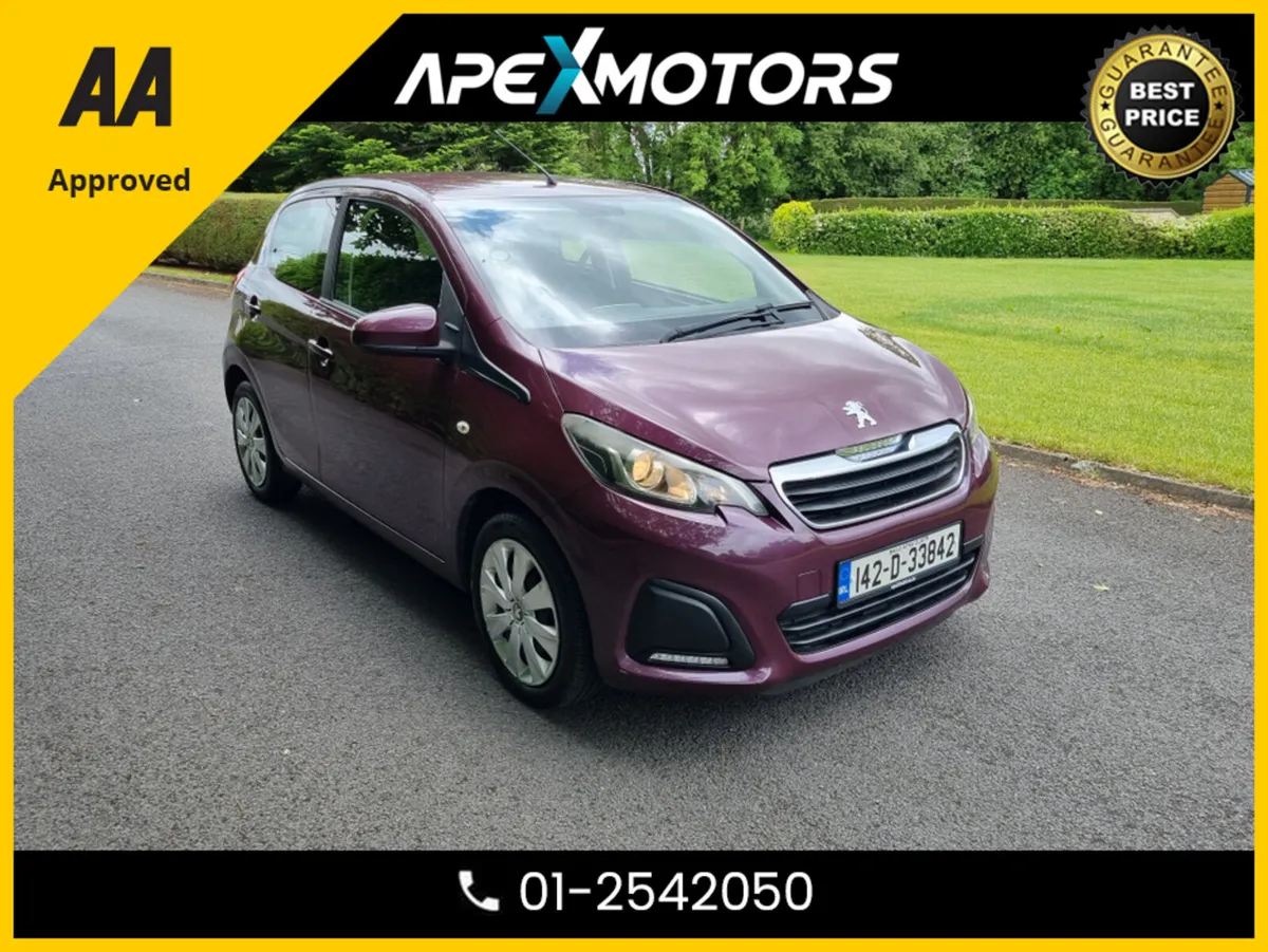 Peugeot 108 FINANCE ARRANGED * NEW NCT APR-26 * AA - Image 1