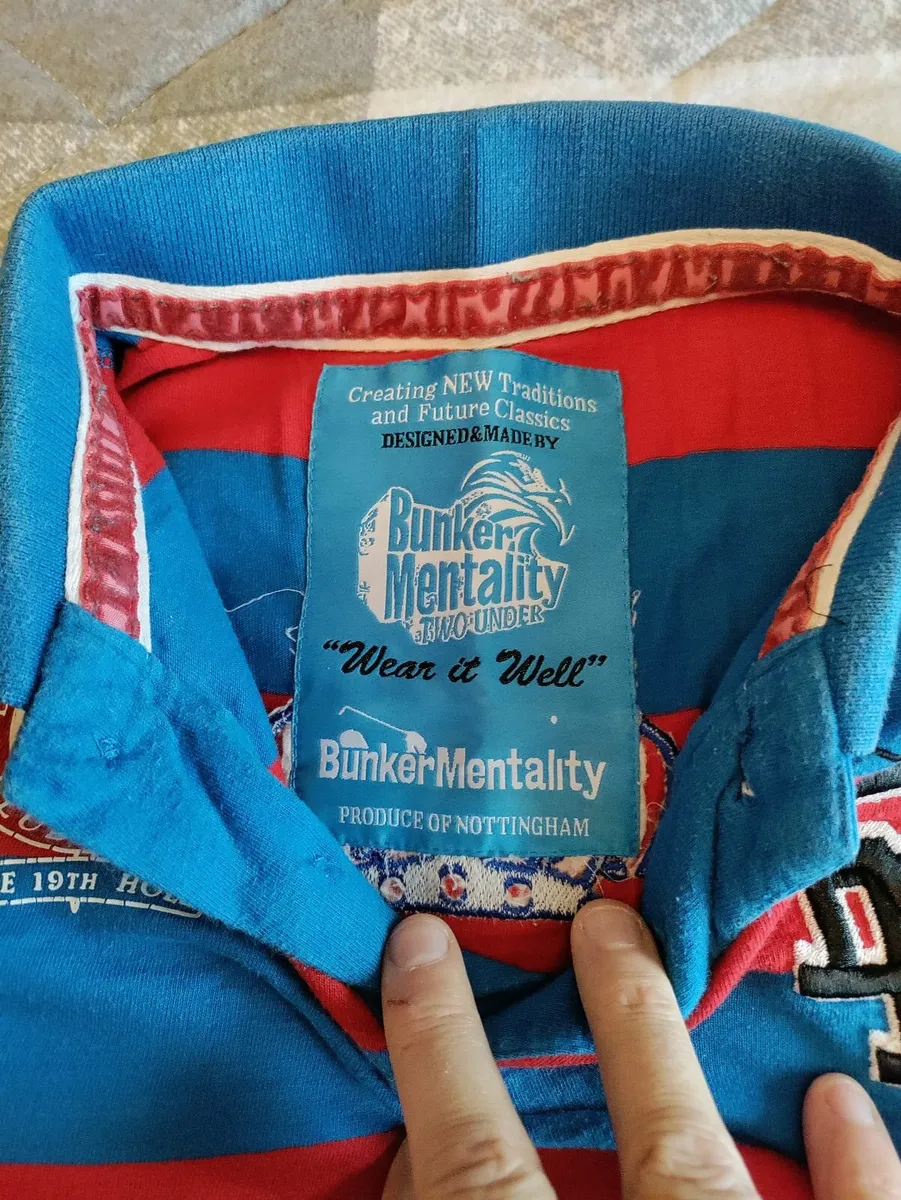 Bunker Mentality Polo shirt L - Image 4