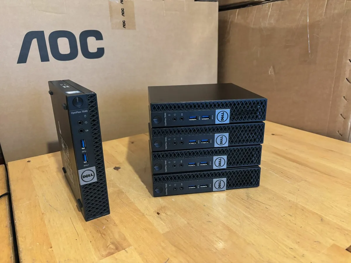 Dell Optiplex 7040 PCs-16Gb-Wifi-Windows 11 - Image 1