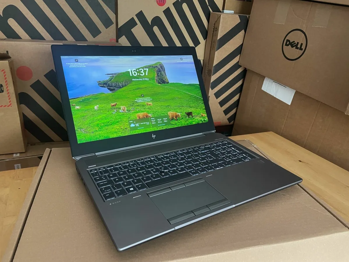 Hig Spec HP zBook Engineering Laptops-32Gb-Vat&Del - Image 1