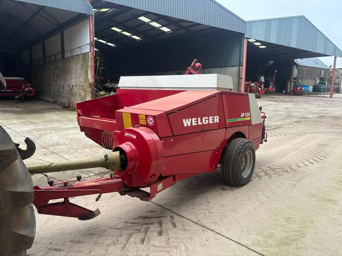 Welger AP 630 baler - Image 4