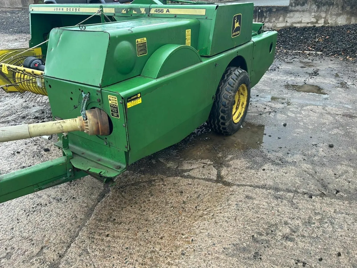 John Deere 456 A square baler - Image 3