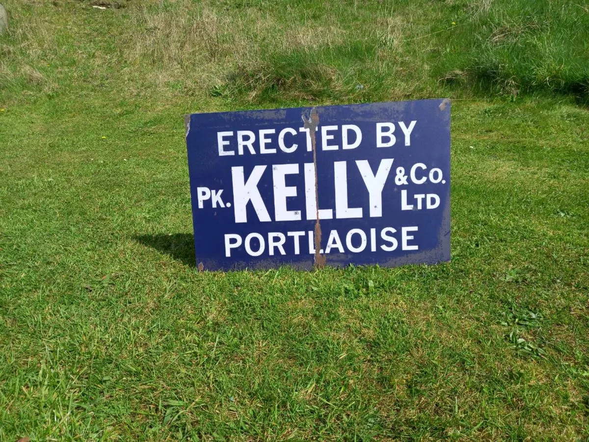 Kelly's of Portlaoise Tin Sign - Image 2