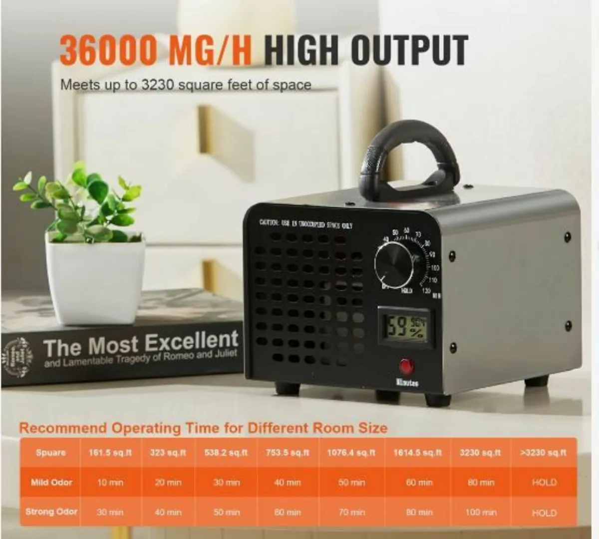 Ozone Generator 36000mg/h Ozone Machine - Image 2