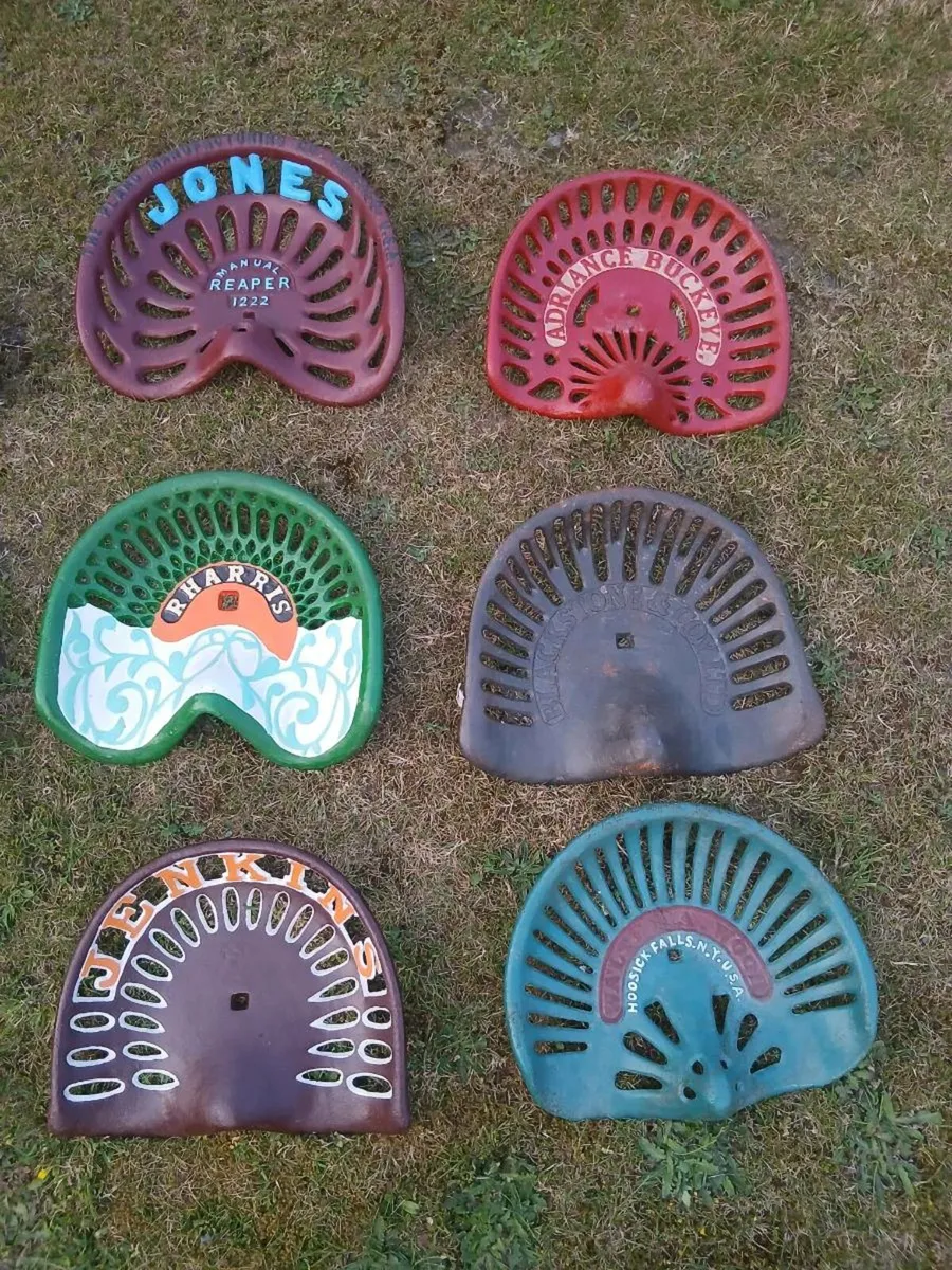 Cast Iron Tractor Seats - Image 4