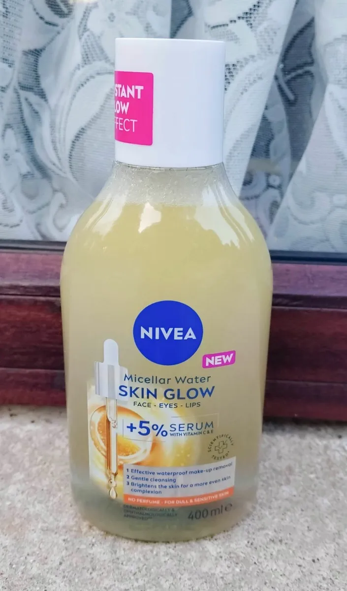 NIVEA MICELLAR WATER, SKIN GLOW (USED ONCE). - Image 1