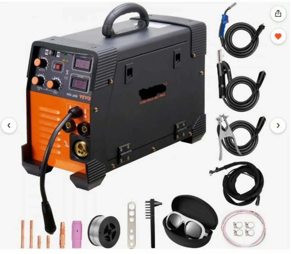 MIG Welder 250 Amp MIG LIFT TIG Arc Welder 3 in 1 - Image 1