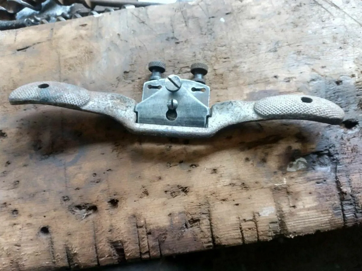 Vintage metal Spokeshave - Image 1