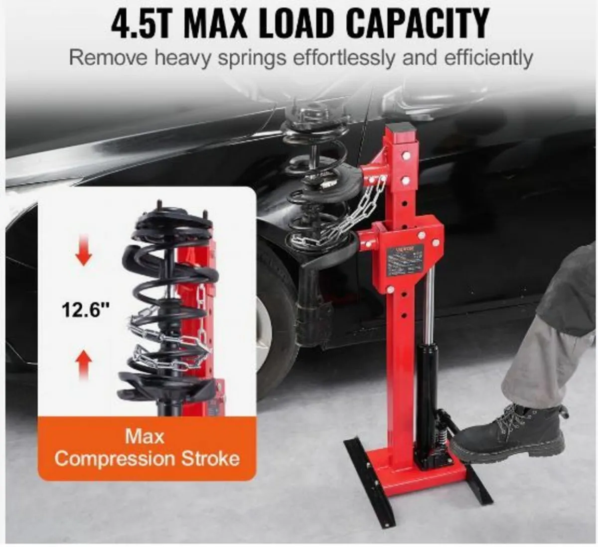 Strut Spring Compressor, 4.5 Ton/9920 - Image 2