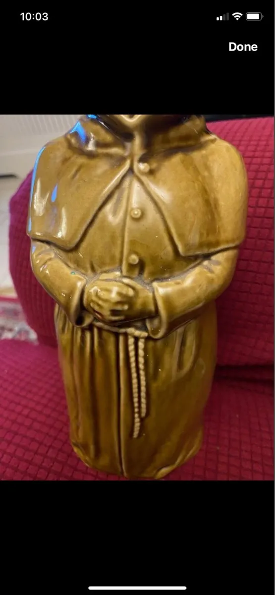 Rare Abbot’s Choice Ceramic Decanter - Image 4