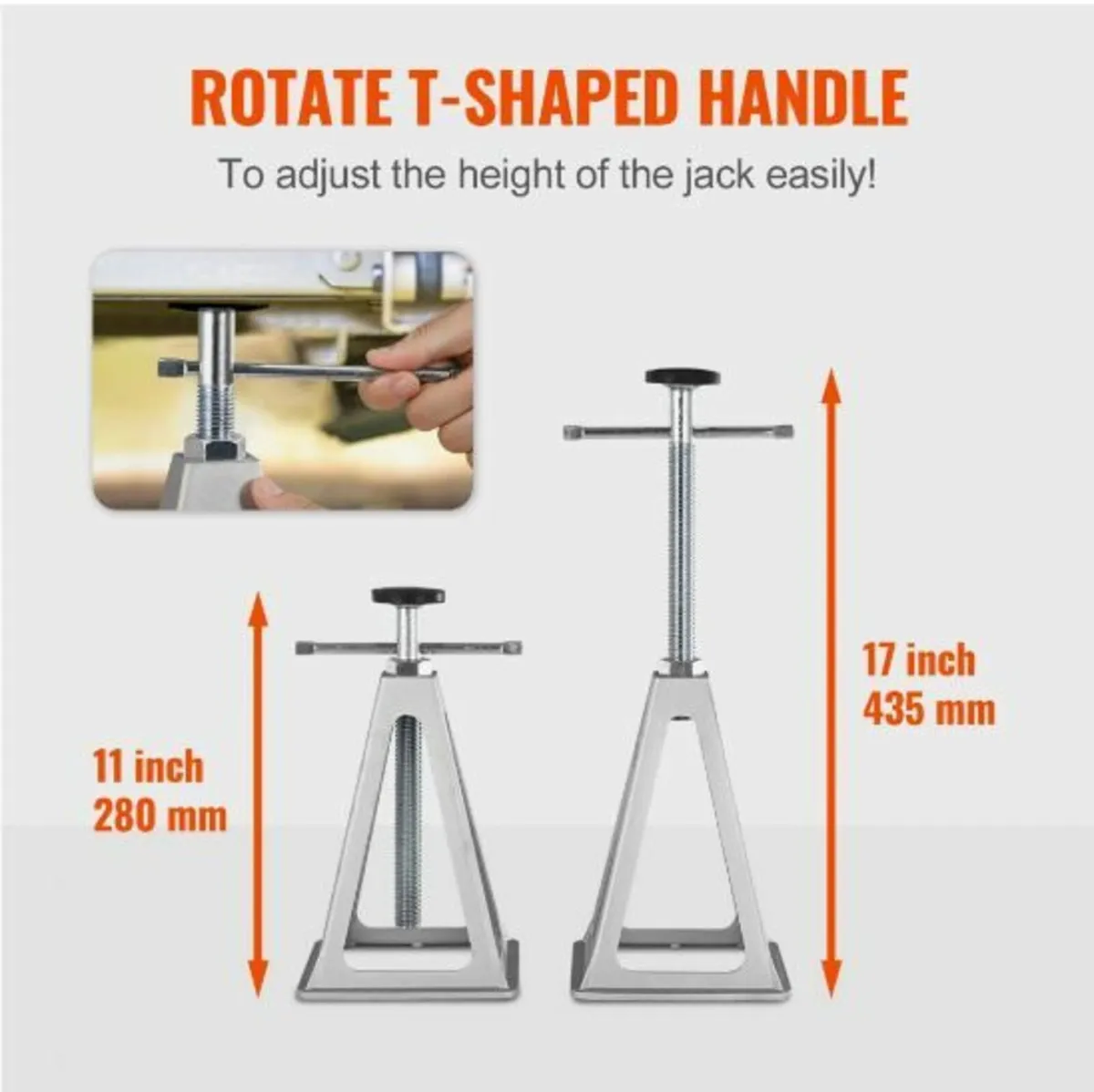 RV Stabilizer Jacks, 4 Pack Aluminum - Image 3