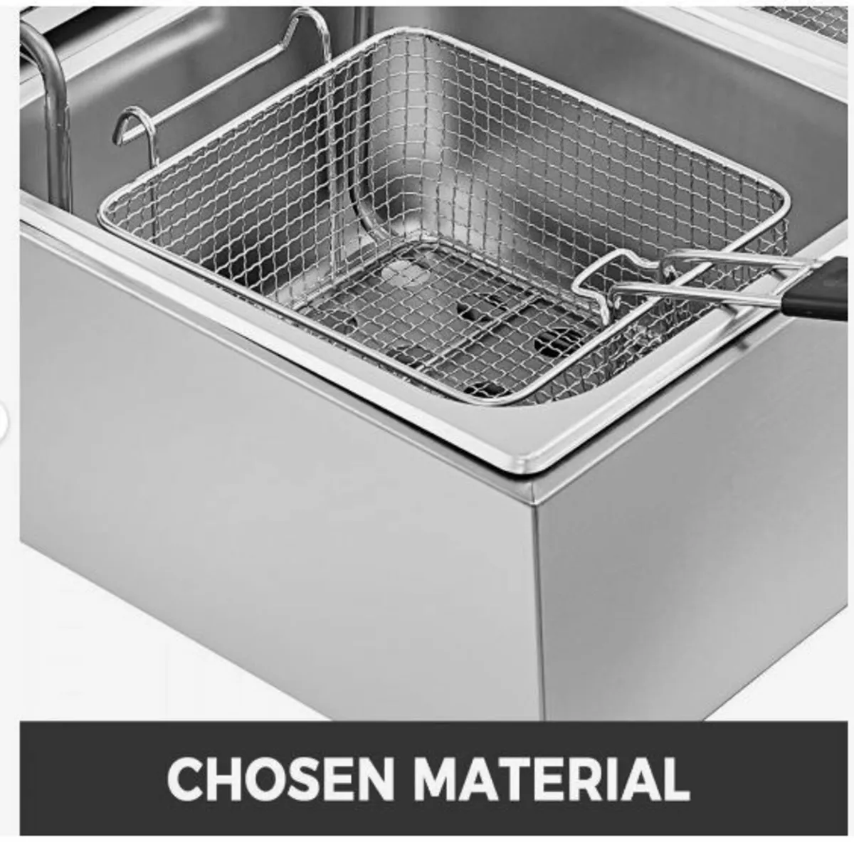 Commercial Deep Fryer 12L Electric Fryer 5000W - Image 2