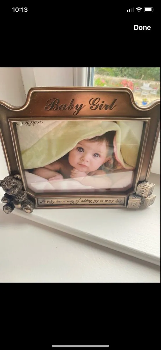 Genesis Bronze ‘ Baby Girl ‘ Frame - Image 1