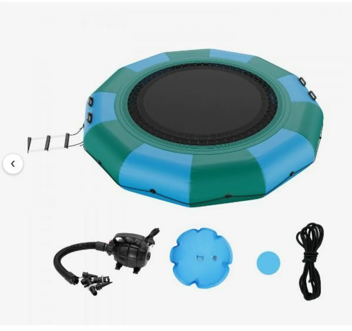 12ft Inflatable Water Trampoline Swim Platform - Image 1