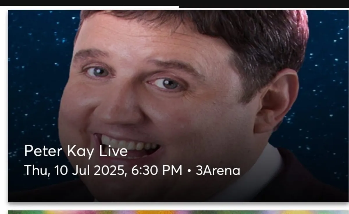 Peter Kay Tickets