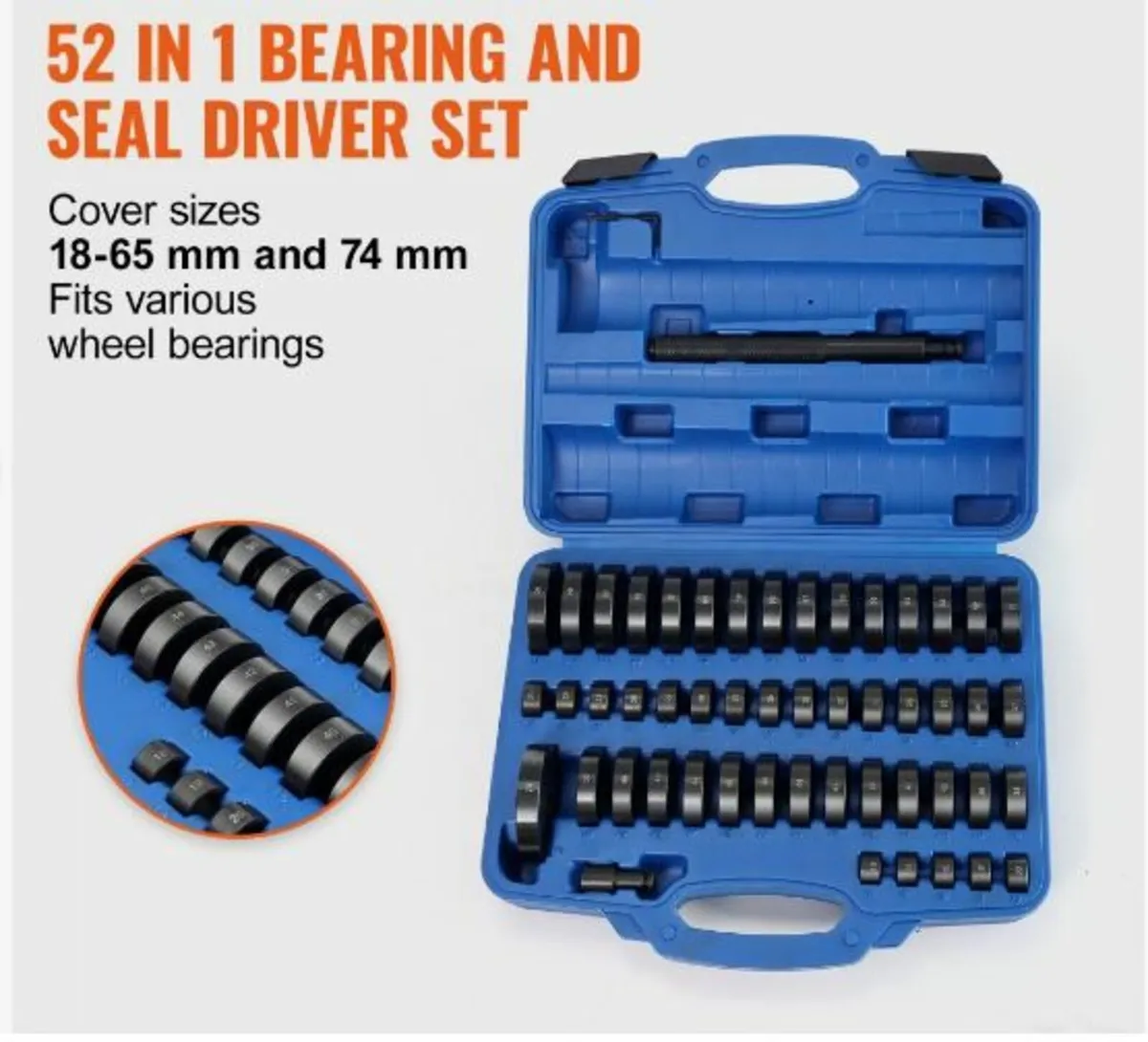 52PCS Custom Bushing Bearing & Seal Driver Set - Image 3