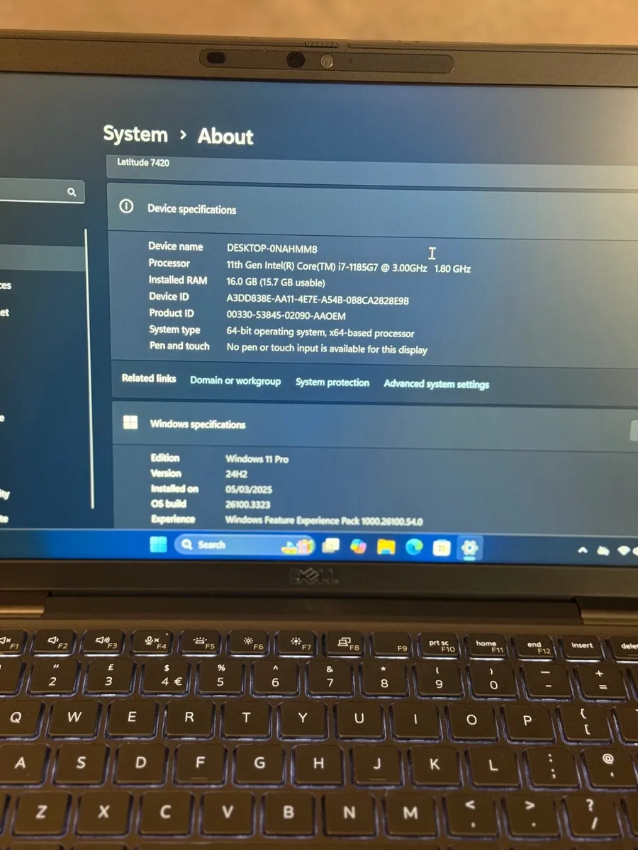 Dell Latitude 7420 Laptop i7/16GB/512SSD/FHD - Image 2