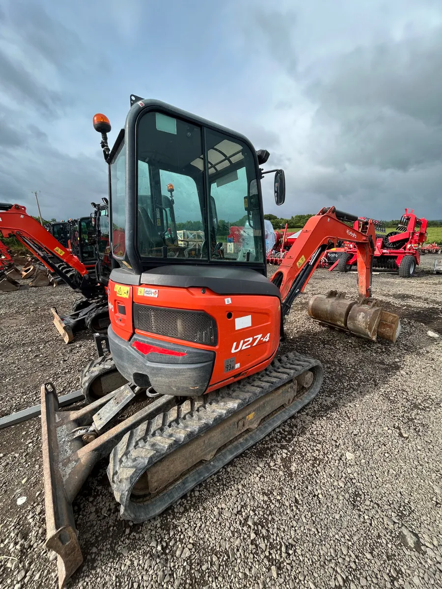 2018 Kubota U27-4 Digger - Image 1