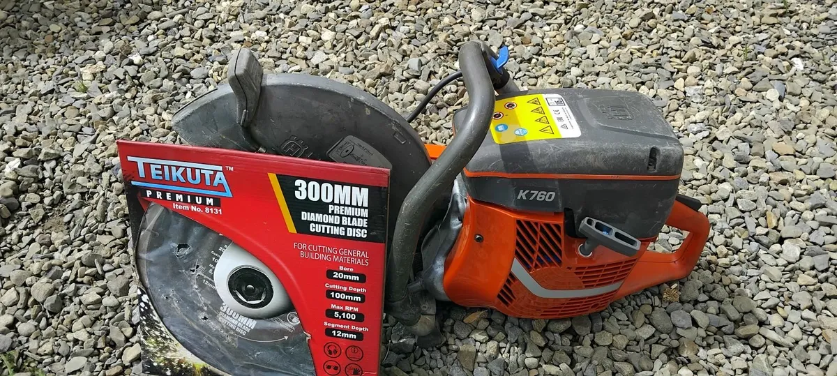 Husqvarna K760 Consaw "Refurbished" - Image 1