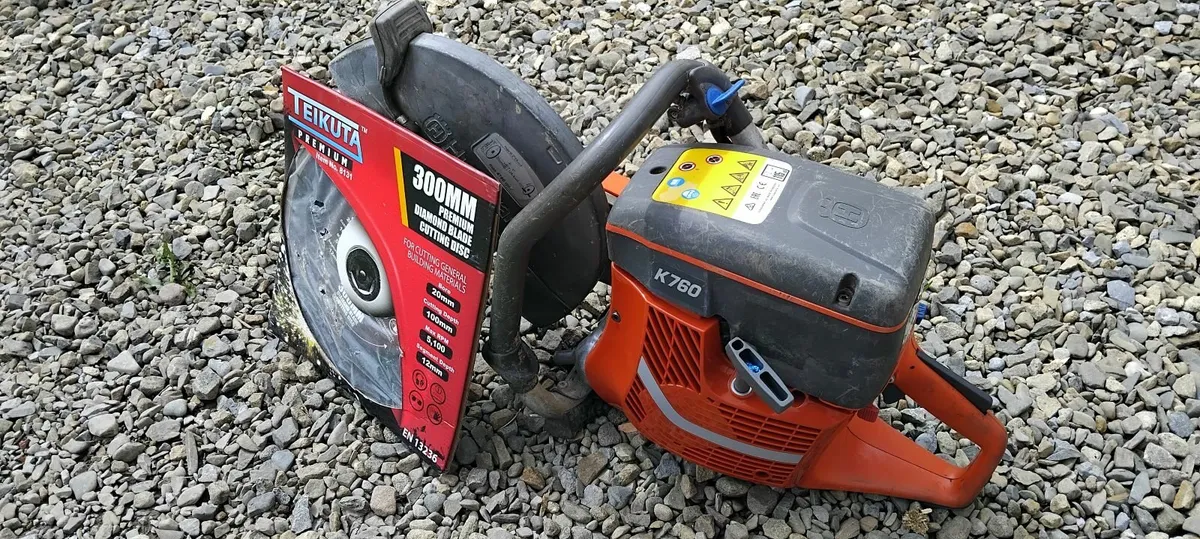 Husqvarna K760 Consaw "Refurbished" - Image 2
