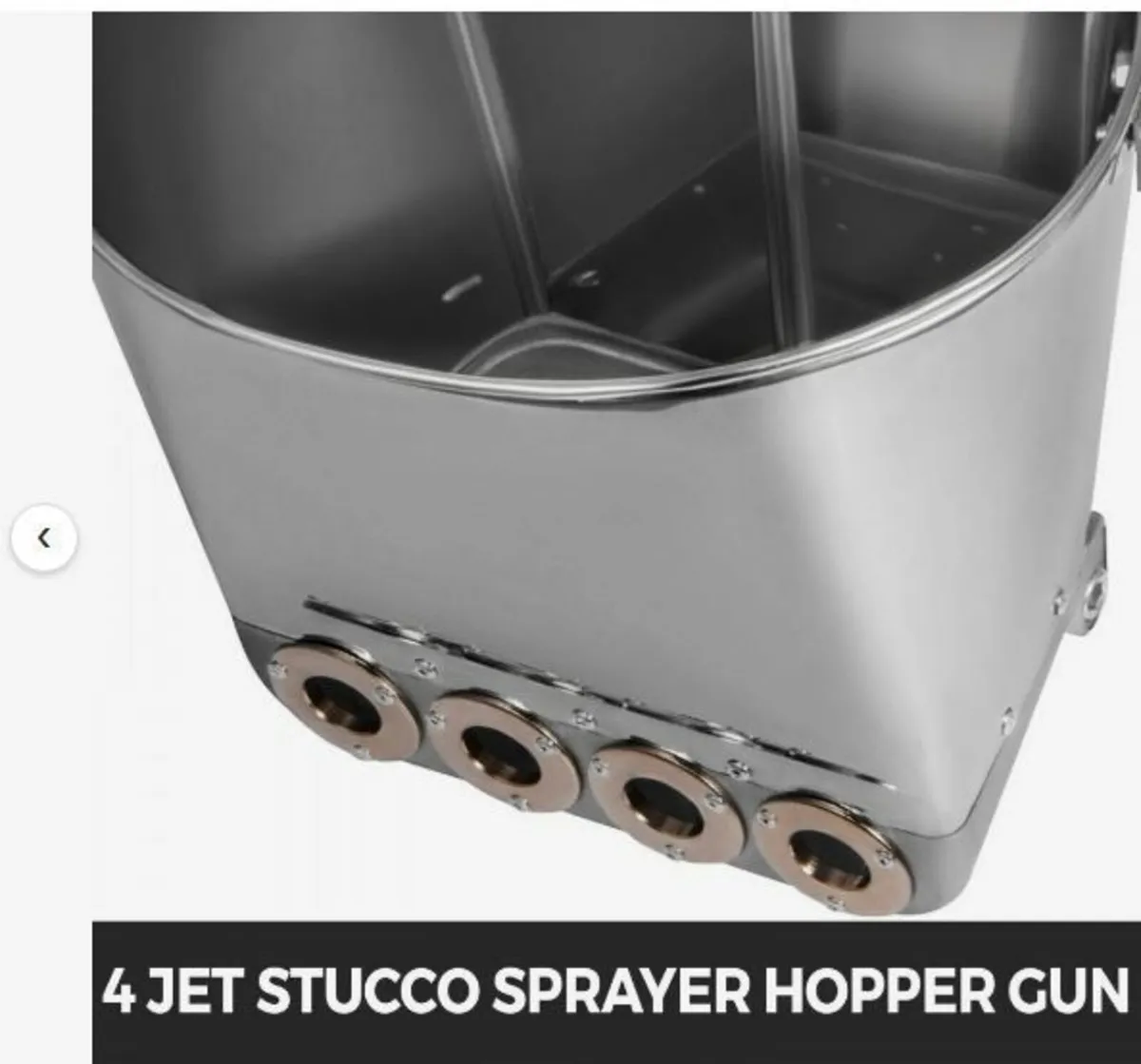 4 Jet Cement Mortar Spray Gun Stucco Sprayer - Image 3