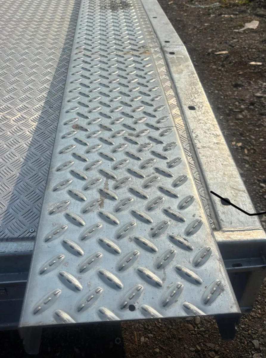 Galvanised heavy duty trailer ramps €190 per set✅ - Image 3