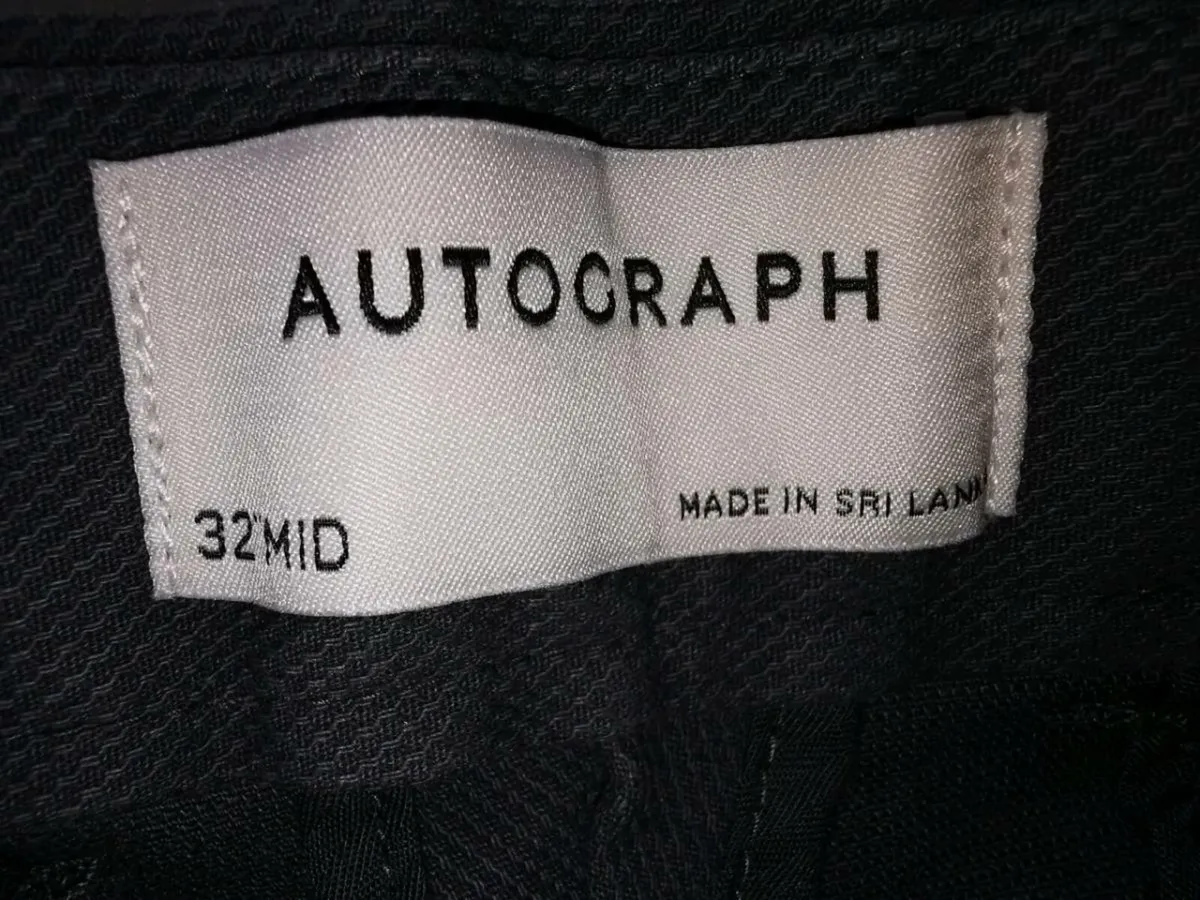 Band New Mens Shorts Marks & Spencers Autograph - Image 3