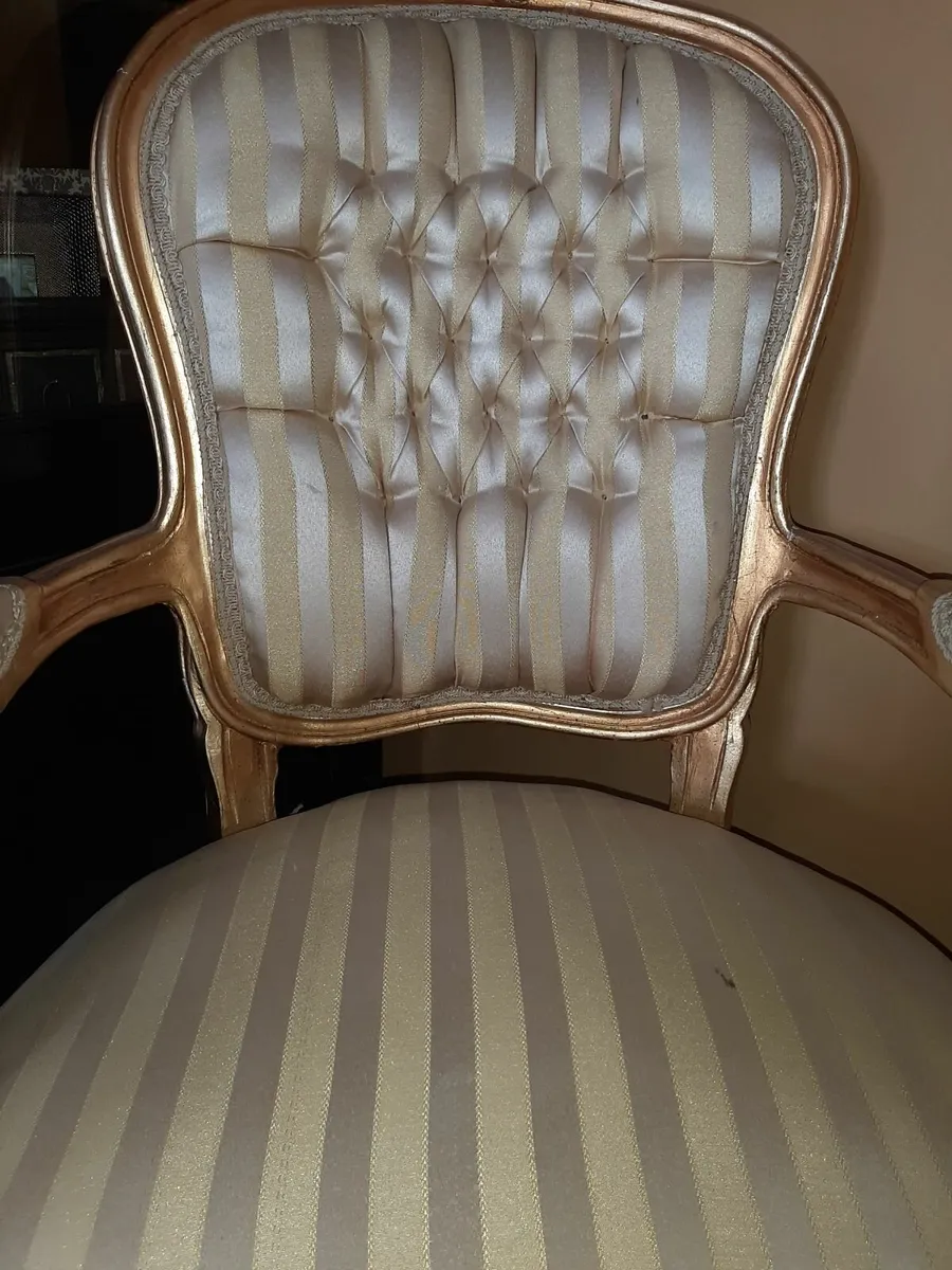 Pair of French occasional chairs - Image 2